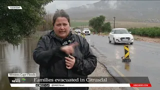 Western Cape Floods | Families evacuated in Citrusdal