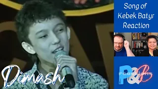 Dimash Qudaibergen "The Song of Kebek Batyr" archive video First time watching reaction!