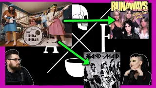 The Linda Lindas - Growing Up | DISNEY CHANNEL or PUNK ROCK?? Official video REACTION