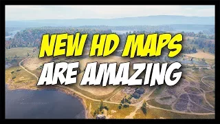 ► NEW HD MAPS ARE AMAZING + Montage! - World of Tanks Sandbox HD Graphics Review