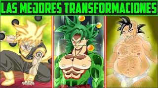 LAS MEJORES TRANSFORMACIONES SUPER SAIYAJIN DE GOKU