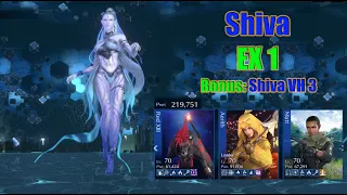 [FF7: Ever Crisis] Shiva EX1 - Bonus: Very Hard 3 Fast Clear! [F2P Since Launch]