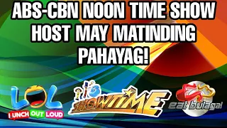 ABS-CBN NOON TIME SHOW HOST MAY MATINDING PAHAYAG SA KAPWA HOST NG KAPAMILYA PROGRAM!