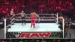 WWE Raw Big Show & The Great Khali vs Primo & Epico (Full Match)