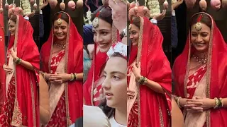 Dia Mirza's Grand Entry at her Wedding with Boyfriend Vaibhav as she finally getting Married