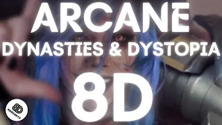 8D Denzel Curry,Gizzle,Bren Joy - Dynasties & Dystopia | Arcane League of Legends (8D AUDIO)