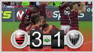 Flamengo 3 x 1 Atlético MG - Melhores Momentos - Brasileirão 2019 - HOJE!