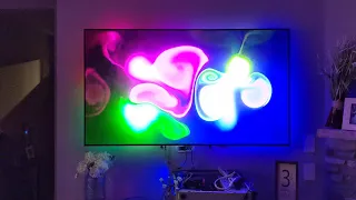 Ambient TV led lightstrip lighting.  Raspberry PI+audrino+Hyperion DIY