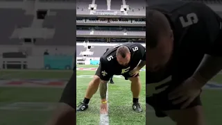 Pro Strongman Eddie Hall does the NFL Combine🏋️🏈