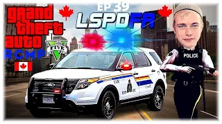 LSPDFR BIGGEST CANADIAN GANG SHOOTOUT (GTA 5) EP 39
