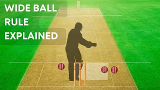 Cricket Wide Ball Rule Number 22 Explained - Animation