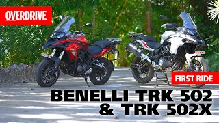 Benelli TRK 502 and TRK 502X- First ride I OVERDRIVE