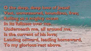 O the Deep, Deep Love of Jesus (Tune: Ebenezer - 3vv) [with lyrics for congregations]