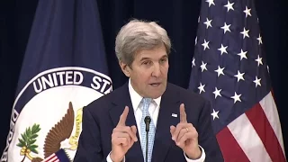 Secretary Kerry Delivers Remarks on Middle East Peace