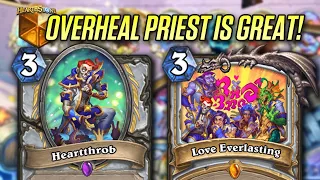 Overheal Priest is Fun AND Great in Legend | Savjz Hearthstone