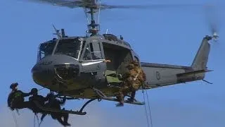 RNZAF Iroquois Ground Support Demo