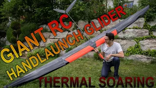 GIANT RC HANDLAUNCH GLIDER - THERMAL SOARING - Explorer Big Flap - NAN Models