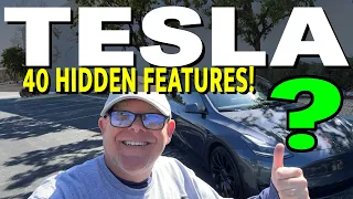 Revealing 40 Hidden Tesla Model Y / 3 Features