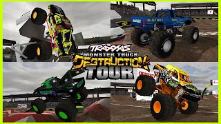 Monster Truck Destruction - 6 TRUCK FREESTYLE EVENT 2020! (NEW) STOP 5!!