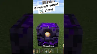 Minecraft sword ⚔️ stand #minecraft #shorts