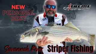 Striper Fishing the Savannah River with Captain Mack's Perfect Planer Boards and Xtreme Bait Tanks