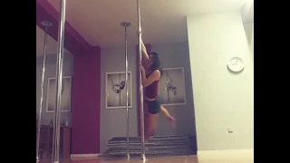 Pole Dance Improvisation