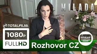 Milada (2017) Ayelet Zurer o své roli