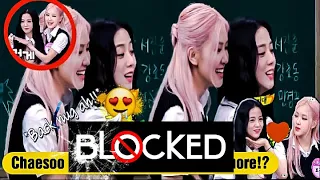 Reupload | Chaesoo too showy and clingy on KB (second guesting)