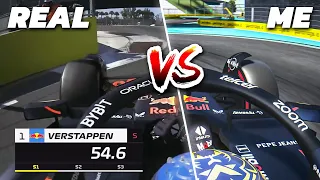 Can I beat the F1 2024 Miami GP Pole Lap?