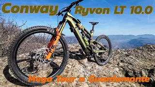 80 km e 1.700 m di dislivello con la eMTB Light Conway Ryvon LT motorizzata Bosch SX!