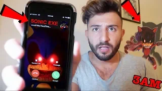 (SONIC.EXE GHOST) SONIC.EXE CALLED ME ON FACETIME AT 3AM & CAME TO MY HOUSE | DONT PLAY SONIC.EXE