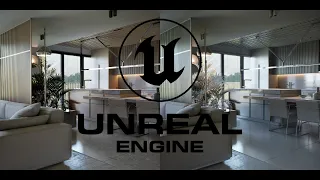 Unreal Engine 5 Interior Project, 4K