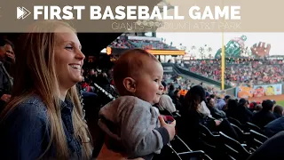 KIDS FIRST MAJOR LEAGUE BASEBALL GAME | Giants Stadium, AT&T Park