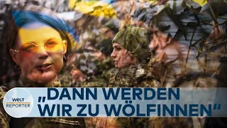 FRAUEN AN DER FRONT: Ukrainische Soldatin – "Putin sollte Angst vor uns haben"