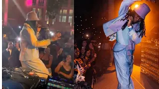 BURNA BOY PERFORMS LIVE AT MET GALA 2022 AFTER PARTY