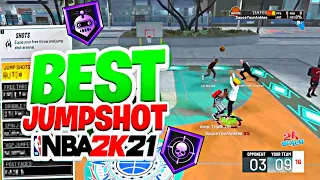 THE BEST JUMPSHOT FOR ALL BUILDS IN NBA2K21! UNLIMITED GREENS! NEVER MISS AGAIN!