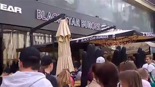 Тимати Black Star Burger на Новом Арбате в Москве