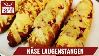 REZEPT: KÄSE LAUGENSTANGE - LAUGENSTANGEN WIE VON DITSCH schnell und einfach selber machen!