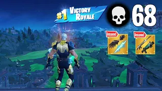 68 Elimination Solo vs Squads Wins (Fortnite Chapter 5 Season 2 Gameplay Ps4 Controller)