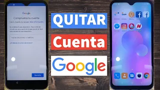 Quitar cuenta de Google - Eliminar, Borrar, Restablecer PIN, Patrón y Cuenta de GOOGLE