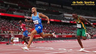 Radio Sportiva - Oro Marcell Jacobs nei 100 metri a Tokyo 2020  - Radiocronaca di Andrea Capretti