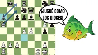 🐟 La INMORTAL de Stockfish: ¡SACRIFICA 5 Piezas, y Gana!