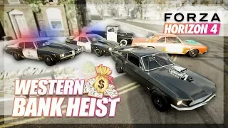 Forza Horizon 4 - Western Bank Heist! (Cops & Robbers Style)