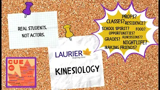 All About [LAURIER U: Kinesiology] Student life, Classes, Waterloo Campus and MORE!