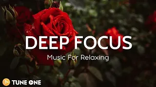 Red Roses - Relaxing Guitar Music | Wind Sounds For Focus and Concentration🌳