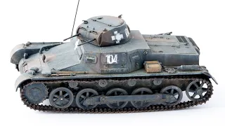 Italeri 1/35 Pz.Kpfw. I Ausf. B - Full build and Weathering