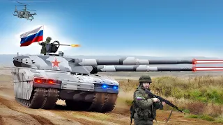 7 Minutes Ago! Giant Russian Laser turbo-powered tanks bombard Ukrainian Fortresses