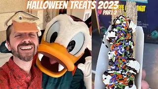 Halloween Treats from Disney California Adventure & Downtown Disney 2023 and a 1960's Surprise!