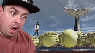 A WHALE ATTACKED US?! | STRANDED DEEP PT 5