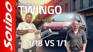 Twingo 1 C'est EXTRA !!! 🥰 La petite citadine de Renault fête ses 30 ans ⎜Comparaison avec la 1/18